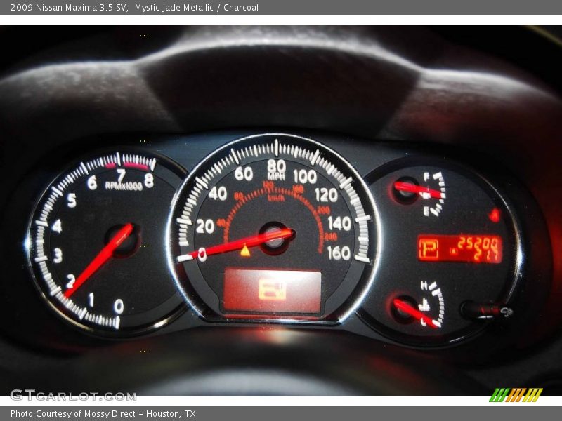 Mystic Jade Metallic / Charcoal 2009 Nissan Maxima 3.5 SV
