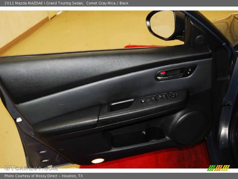 Comet Gray Mica / Black 2011 Mazda MAZDA6 i Grand Touring Sedan