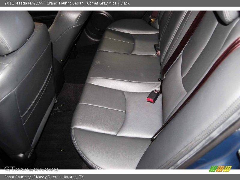 Comet Gray Mica / Black 2011 Mazda MAZDA6 i Grand Touring Sedan