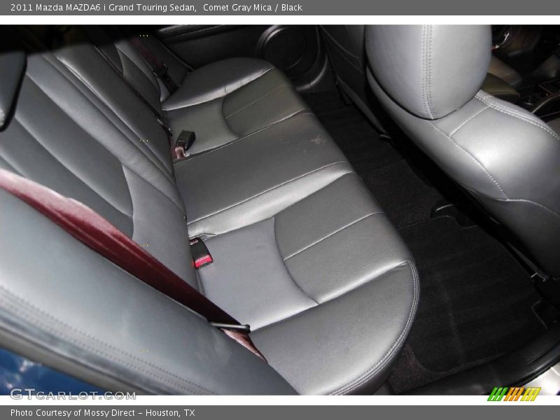 Comet Gray Mica / Black 2011 Mazda MAZDA6 i Grand Touring Sedan