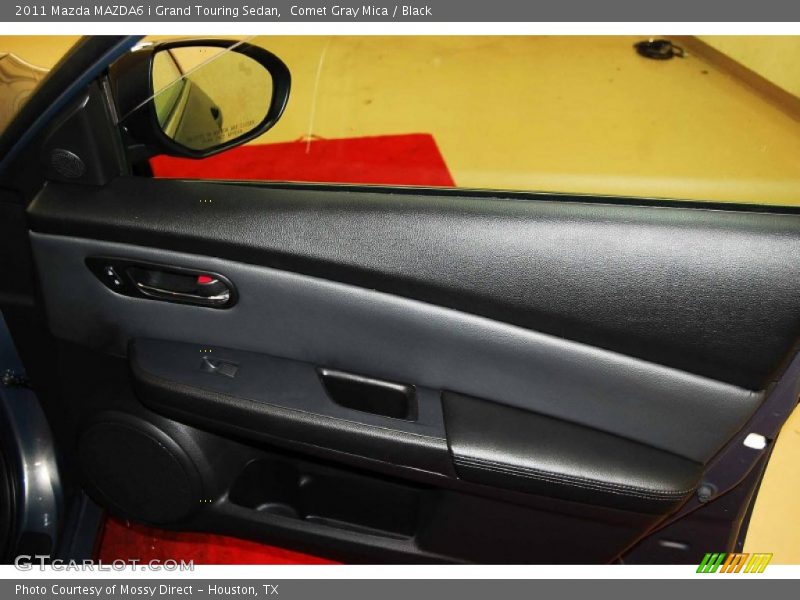 Comet Gray Mica / Black 2011 Mazda MAZDA6 i Grand Touring Sedan