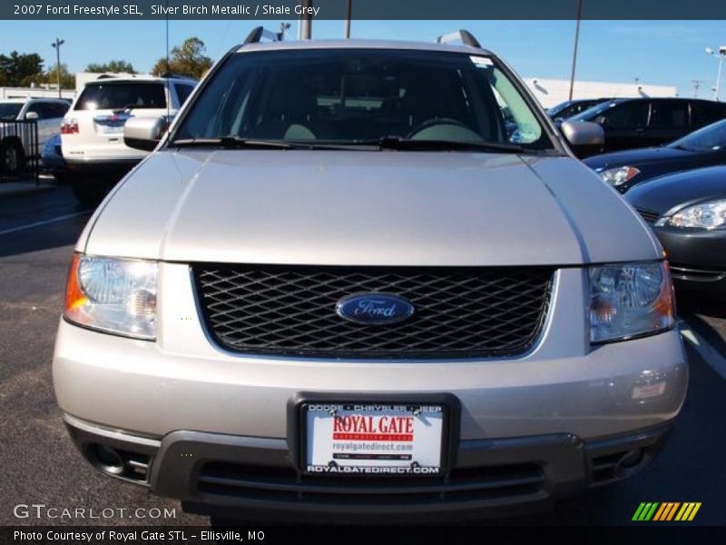 Silver Birch Metallic / Shale Grey 2007 Ford Freestyle SEL