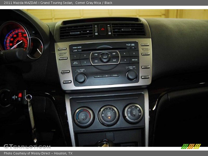 Comet Gray Mica / Black 2011 Mazda MAZDA6 i Grand Touring Sedan