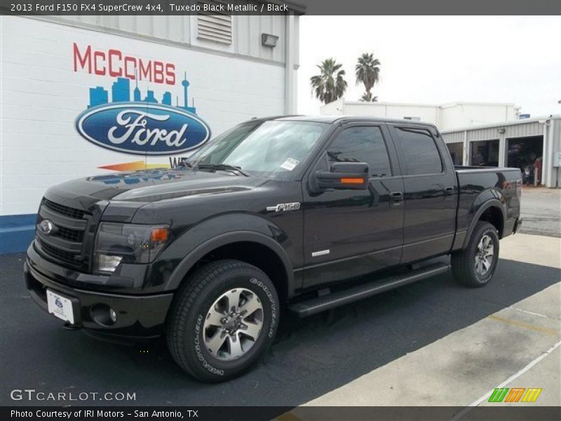 Tuxedo Black Metallic / Black 2013 Ford F150 FX4 SuperCrew 4x4