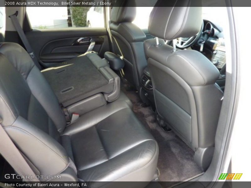 Billet Silver Metallic / Ebony 2008 Acura MDX Technology
