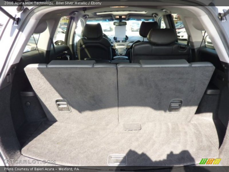 Billet Silver Metallic / Ebony 2008 Acura MDX Technology