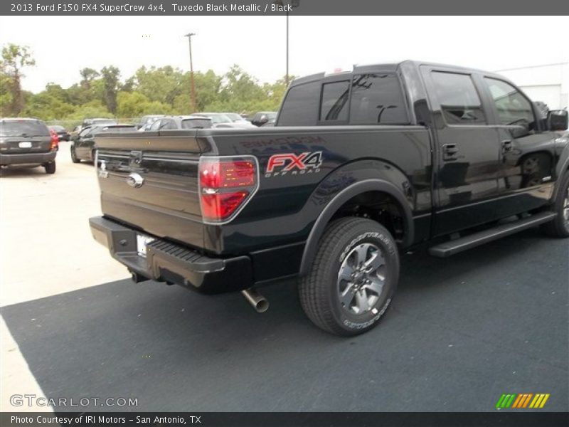 Tuxedo Black Metallic / Black 2013 Ford F150 FX4 SuperCrew 4x4