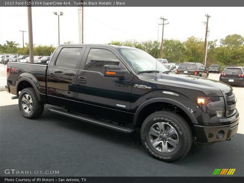 Tuxedo Black Metallic / Black 2013 Ford F150 FX4 SuperCrew 4x4