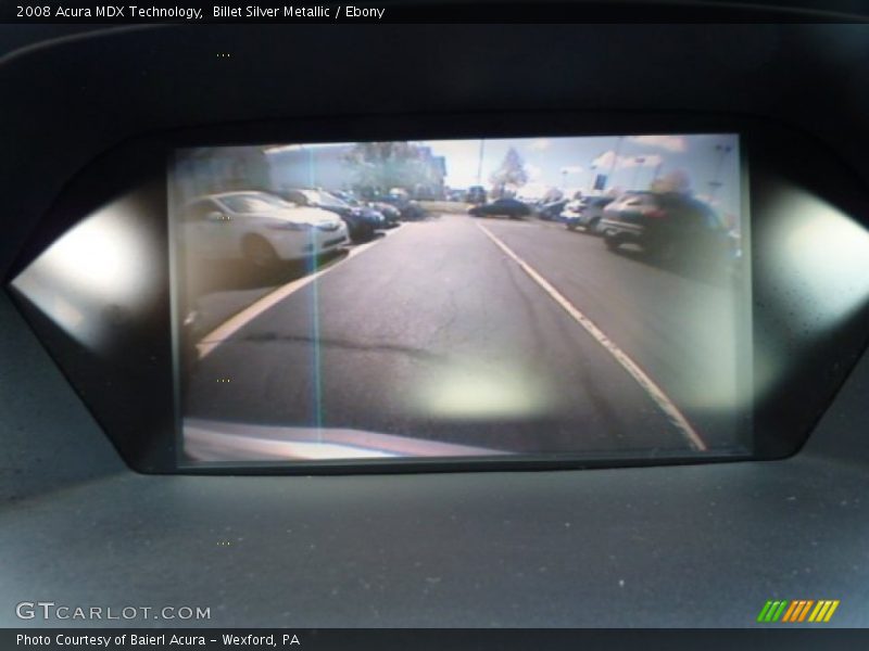 Billet Silver Metallic / Ebony 2008 Acura MDX Technology