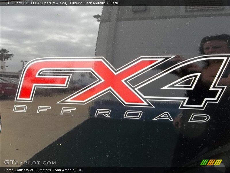 Tuxedo Black Metallic / Black 2013 Ford F150 FX4 SuperCrew 4x4