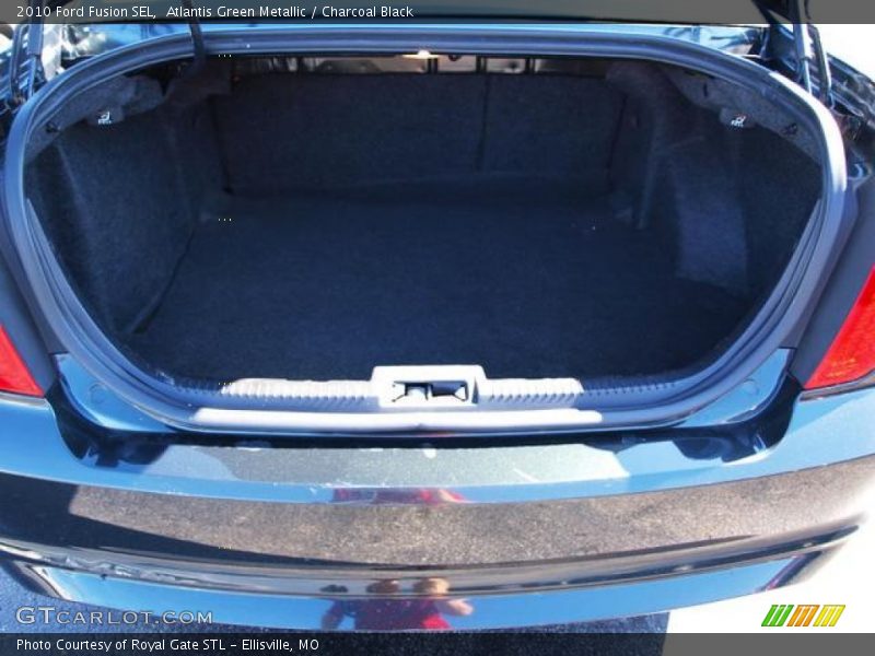 Atlantis Green Metallic / Charcoal Black 2010 Ford Fusion SEL