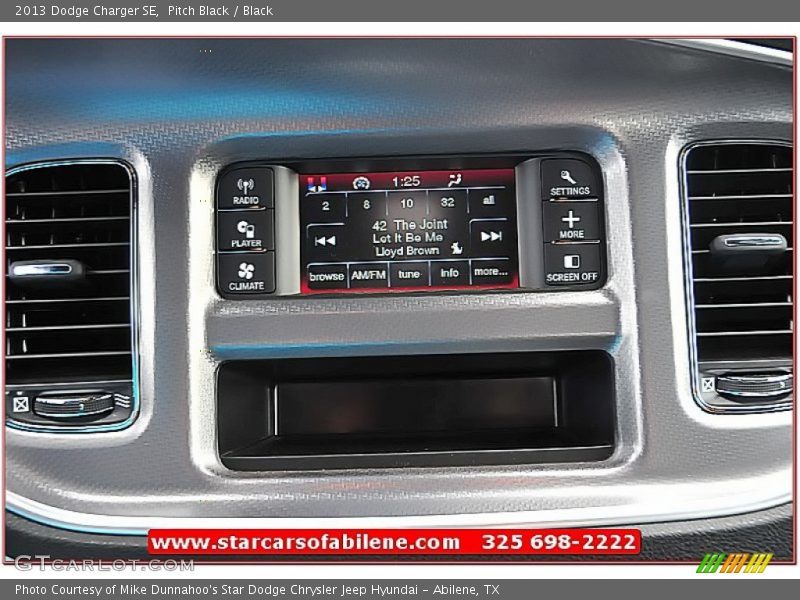 Pitch Black / Black 2013 Dodge Charger SE