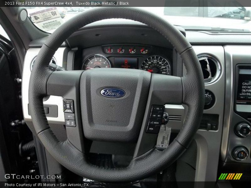 Tuxedo Black Metallic / Black 2013 Ford F150 FX4 SuperCrew 4x4