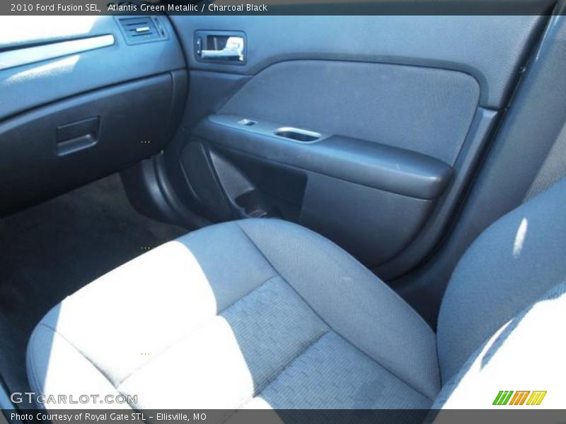 Atlantis Green Metallic / Charcoal Black 2010 Ford Fusion SEL