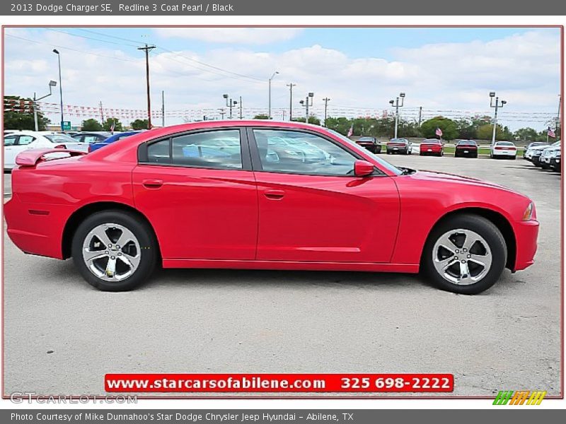 Redline 3 Coat Pearl / Black 2013 Dodge Charger SE