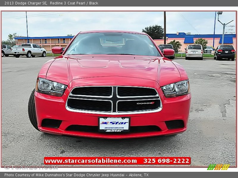 Redline 3 Coat Pearl / Black 2013 Dodge Charger SE
