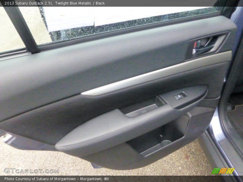 Twilight Blue Metallic / Black 2013 Subaru Outback 2.5i