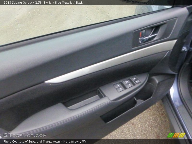 Twilight Blue Metallic / Black 2013 Subaru Outback 2.5i
