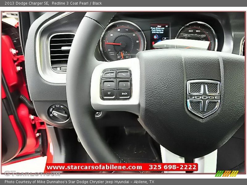 Redline 3 Coat Pearl / Black 2013 Dodge Charger SE
