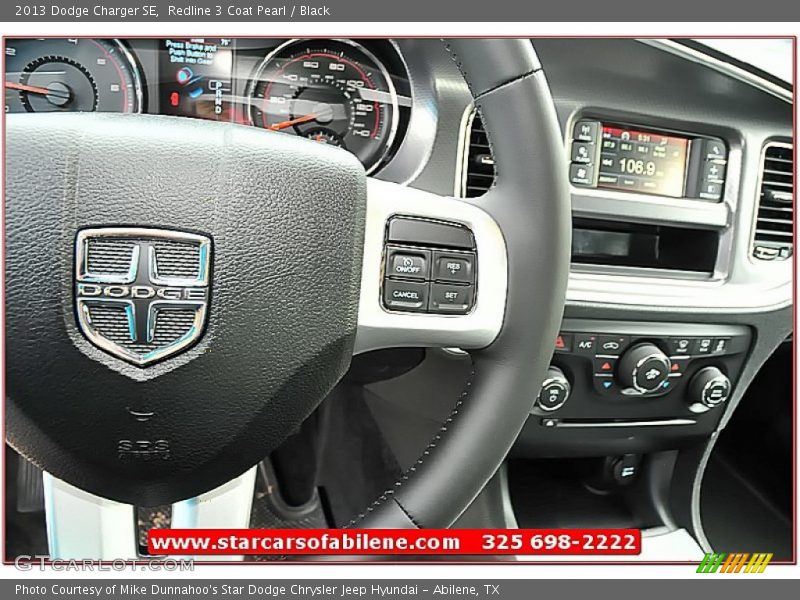 Redline 3 Coat Pearl / Black 2013 Dodge Charger SE