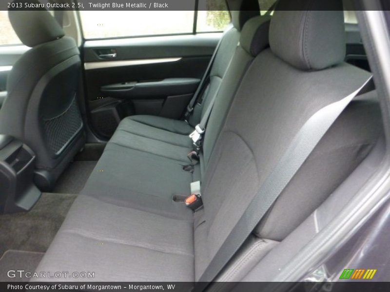 Twilight Blue Metallic / Black 2013 Subaru Outback 2.5i