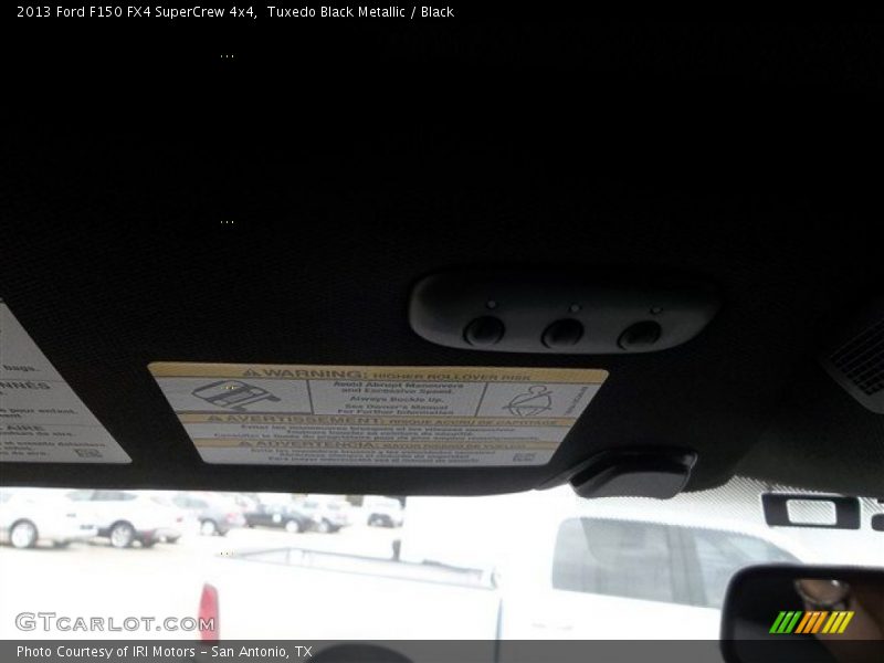 Tuxedo Black Metallic / Black 2013 Ford F150 FX4 SuperCrew 4x4