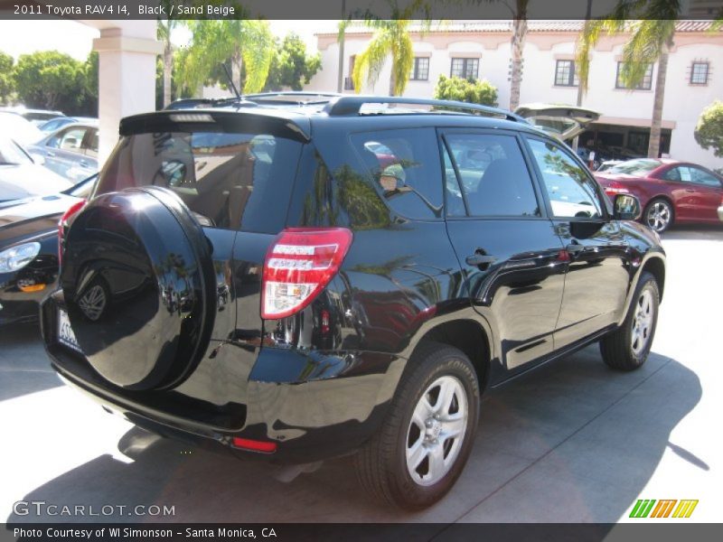 Black / Sand Beige 2011 Toyota RAV4 I4