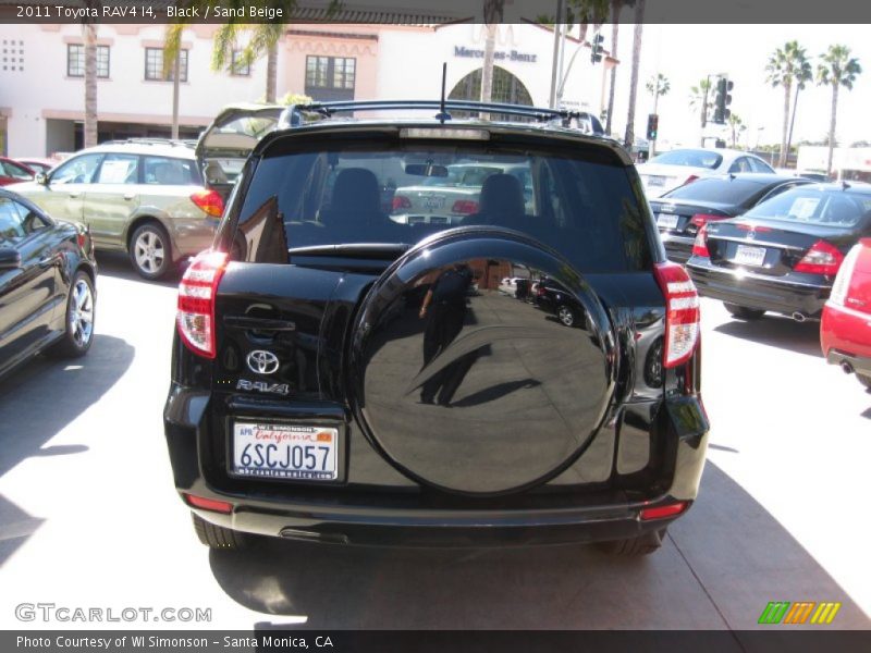 Black / Sand Beige 2011 Toyota RAV4 I4