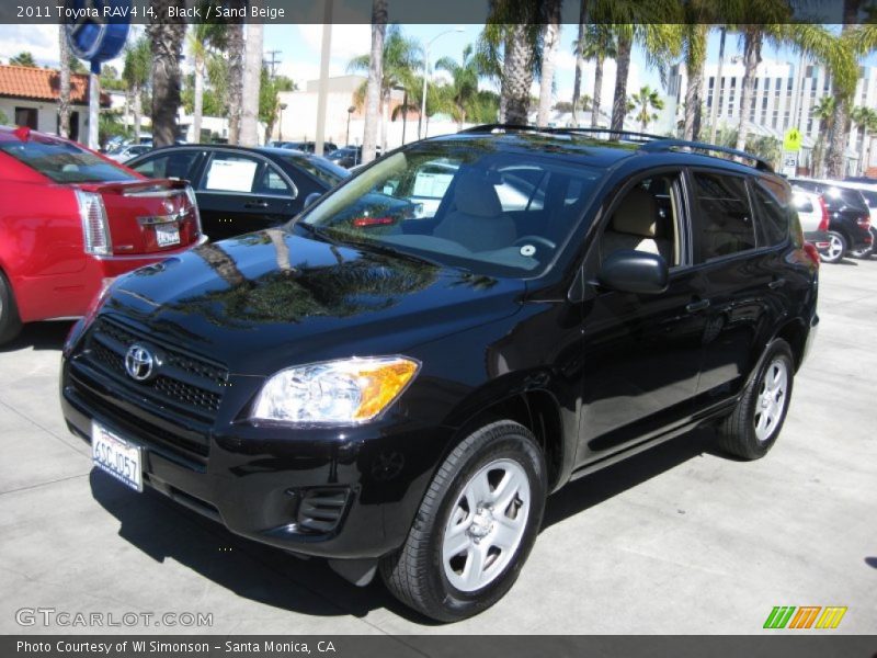 Black / Sand Beige 2011 Toyota RAV4 I4