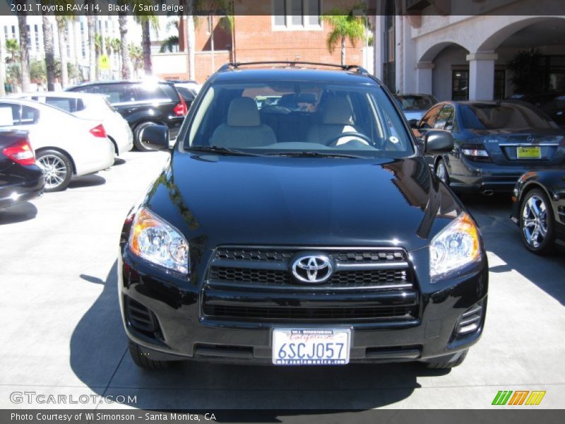 Black / Sand Beige 2011 Toyota RAV4 I4