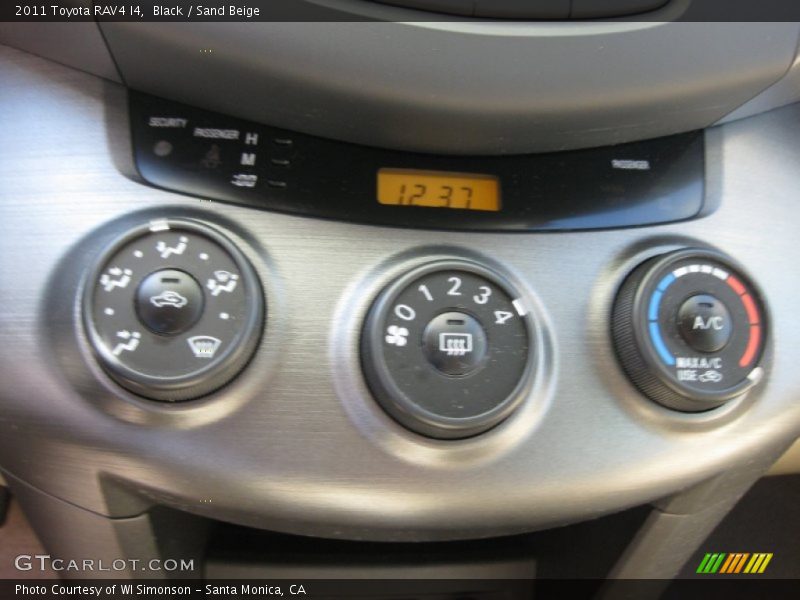 Black / Sand Beige 2011 Toyota RAV4 I4