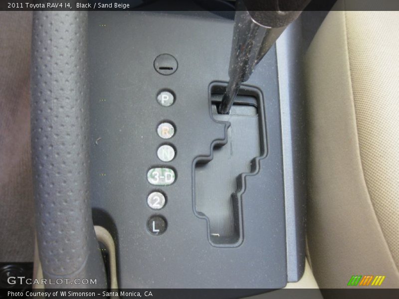 Black / Sand Beige 2011 Toyota RAV4 I4