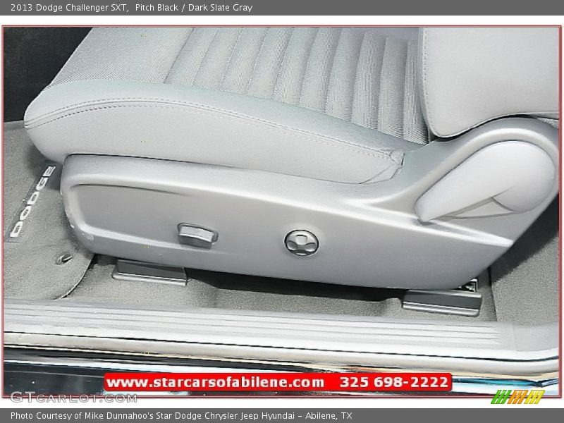 Pitch Black / Dark Slate Gray 2013 Dodge Challenger SXT