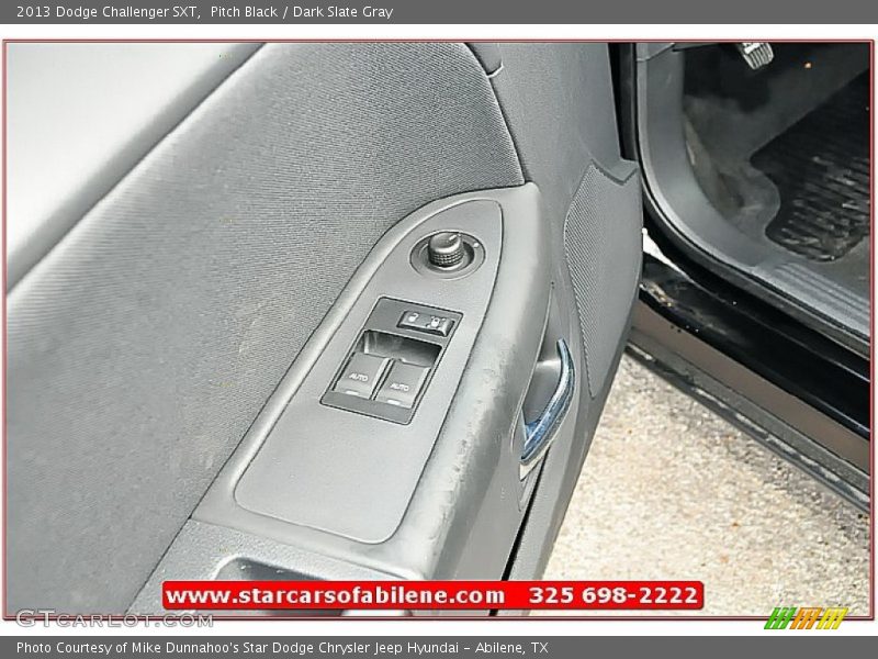 Pitch Black / Dark Slate Gray 2013 Dodge Challenger SXT
