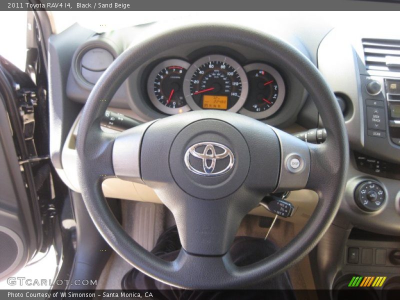 Black / Sand Beige 2011 Toyota RAV4 I4