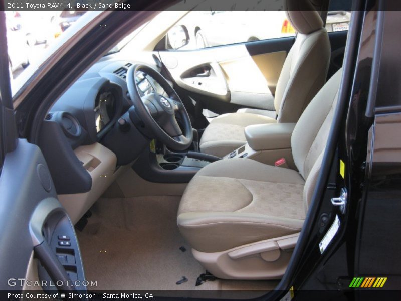 Black / Sand Beige 2011 Toyota RAV4 I4