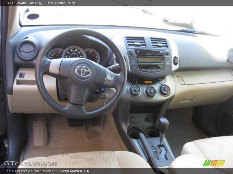 Black / Sand Beige 2011 Toyota RAV4 I4