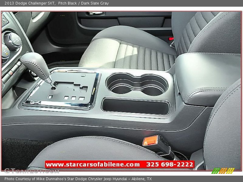 Pitch Black / Dark Slate Gray 2013 Dodge Challenger SXT
