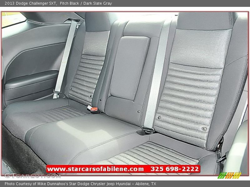 Pitch Black / Dark Slate Gray 2013 Dodge Challenger SXT