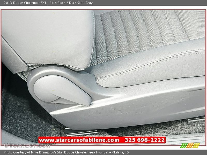 Pitch Black / Dark Slate Gray 2013 Dodge Challenger SXT