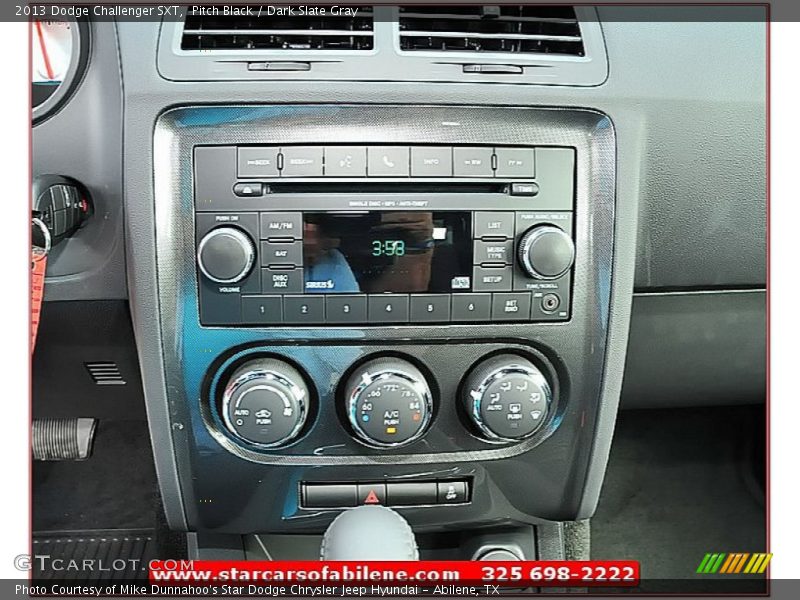 Pitch Black / Dark Slate Gray 2013 Dodge Challenger SXT