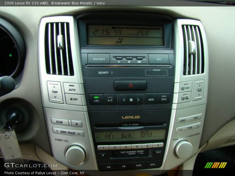 Breakwater Blue Metallic / Ivory 2006 Lexus RX 330 AWD