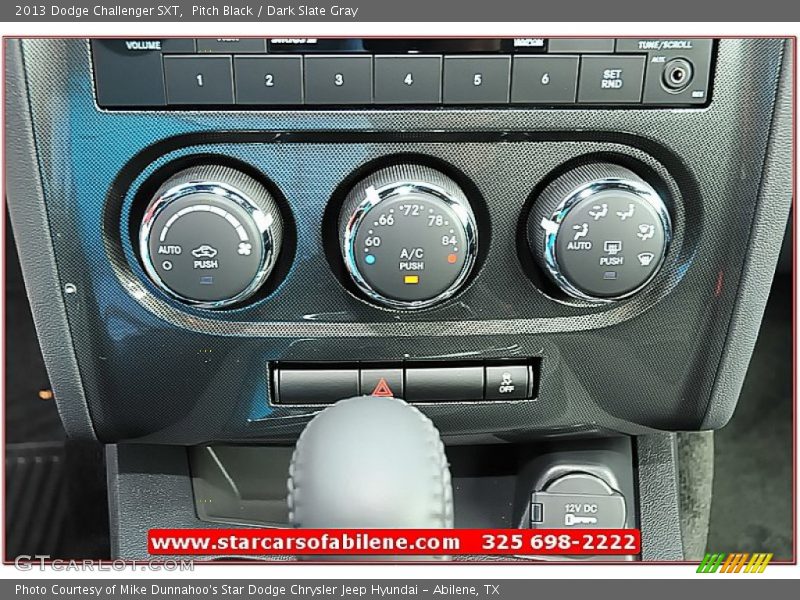 Pitch Black / Dark Slate Gray 2013 Dodge Challenger SXT