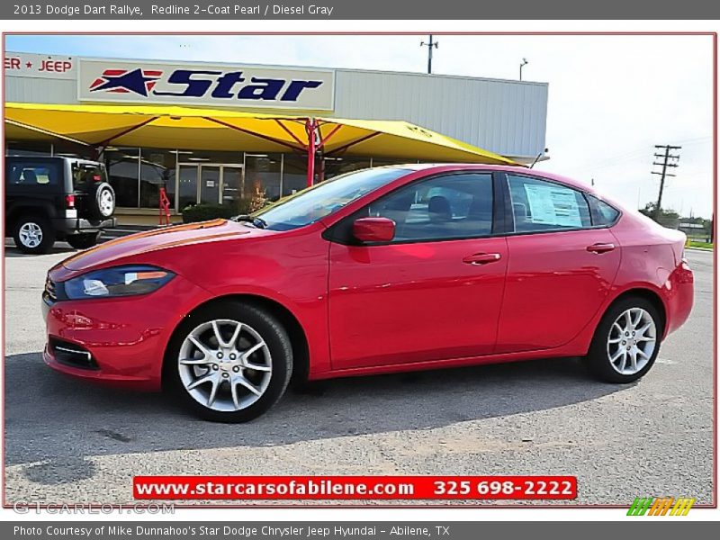 Redline 2-Coat Pearl / Diesel Gray 2013 Dodge Dart Rallye