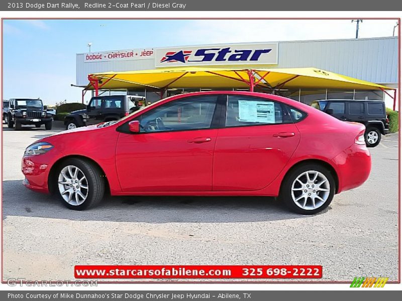 Redline 2-Coat Pearl / Diesel Gray 2013 Dodge Dart Rallye