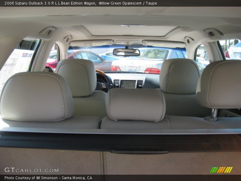 Willow Green Opalescent / Taupe 2006 Subaru Outback 3.0 R L.L.Bean Edition Wagon