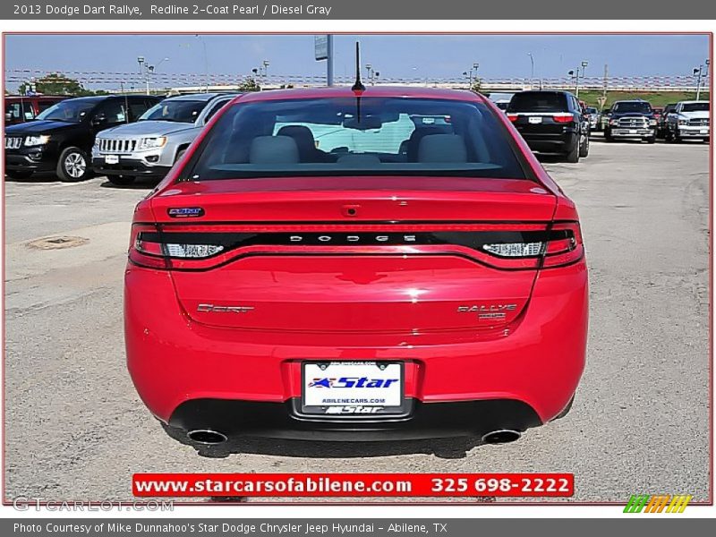 Redline 2-Coat Pearl / Diesel Gray 2013 Dodge Dart Rallye