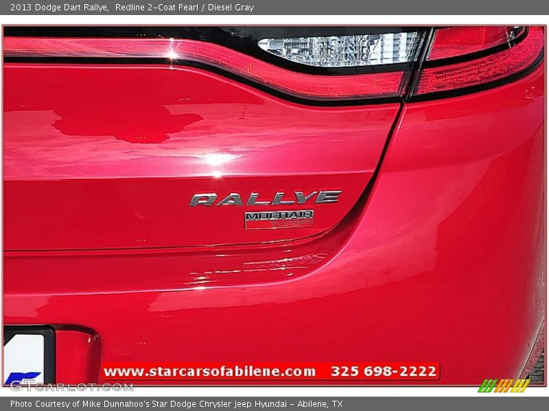Redline 2-Coat Pearl / Diesel Gray 2013 Dodge Dart Rallye
