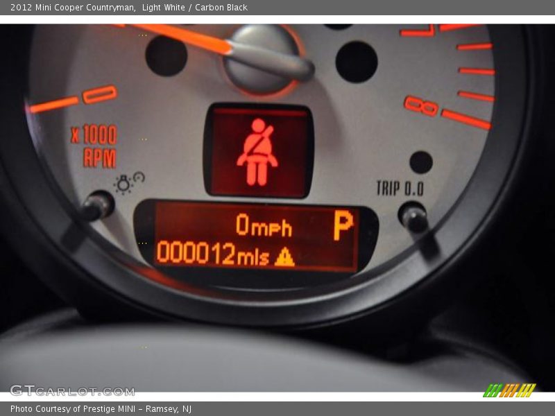 Light White / Carbon Black 2012 Mini Cooper Countryman