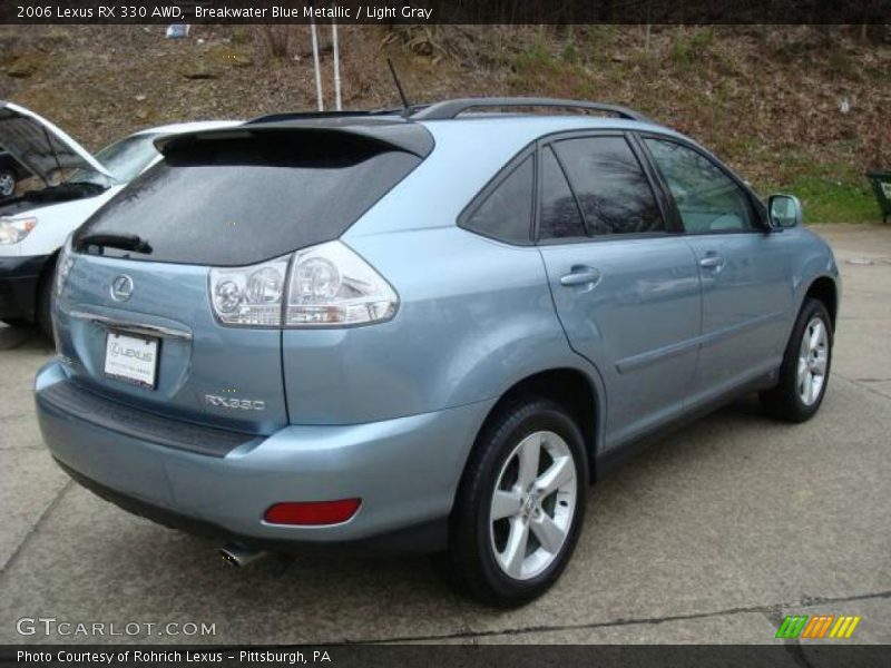 Breakwater Blue Metallic / Light Gray 2006 Lexus RX 330 AWD